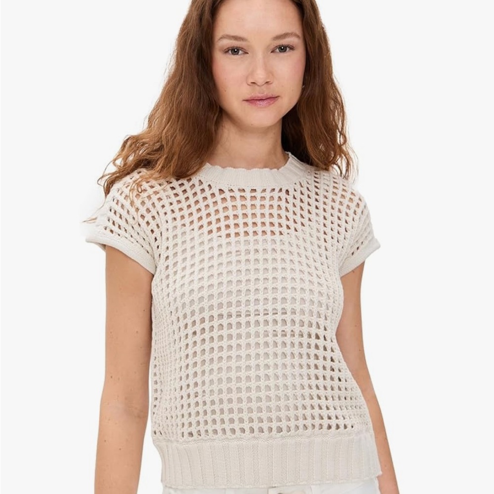 Splendid Women's x Cella Jane Pointelle Sweater Vest